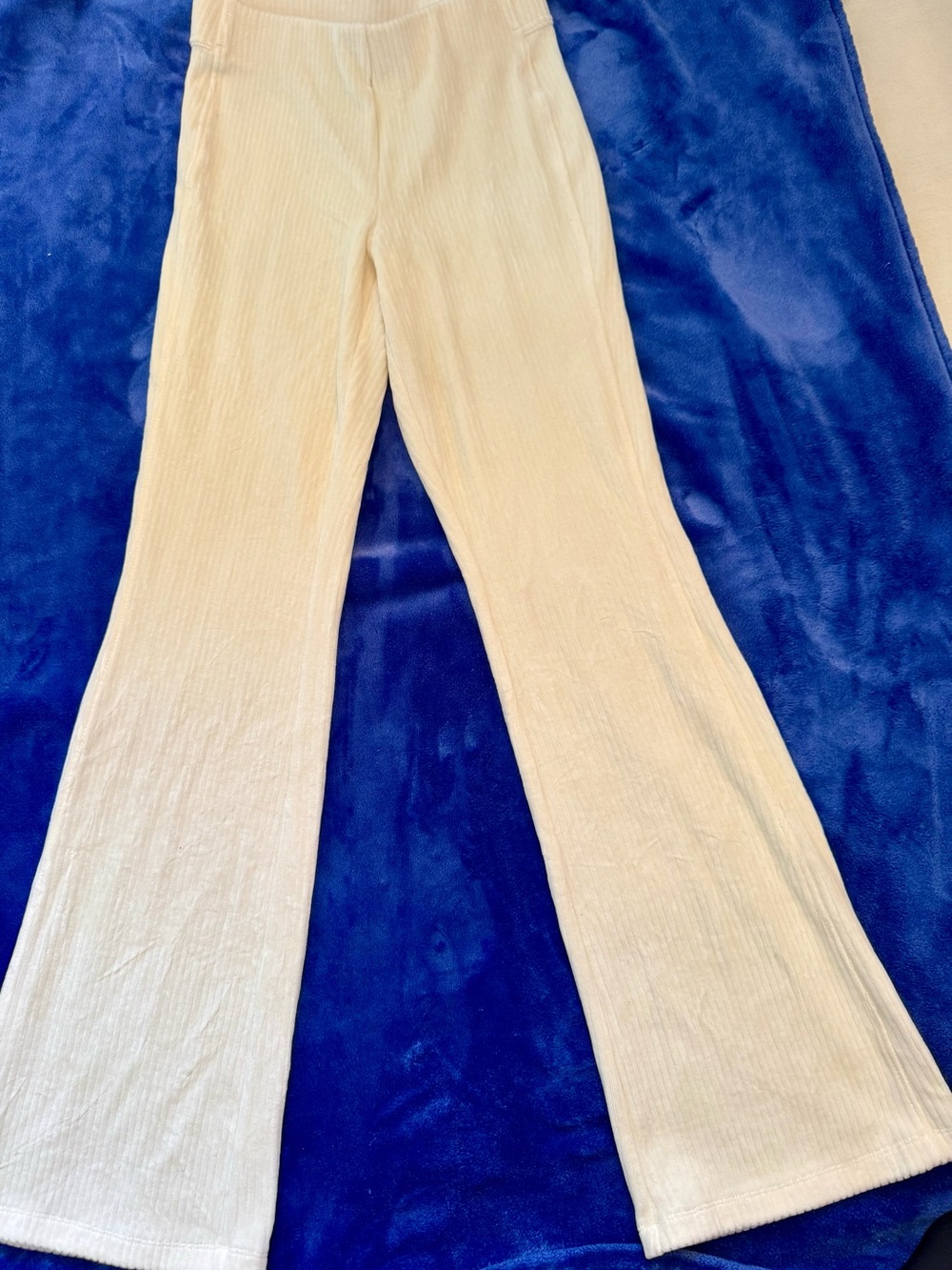 Old Navy Cream Ribbed Two-Piece Set - Picture 2 of 5
